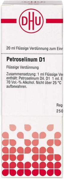 Dhu Petroselinum D1 Dilution 20 ml