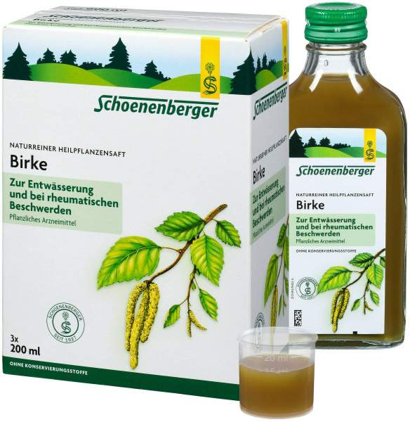 Birkensaft Schoenenberger Heilpflaneznsäfte