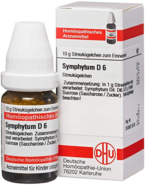DHU Symphytum D6 10 g Globuli