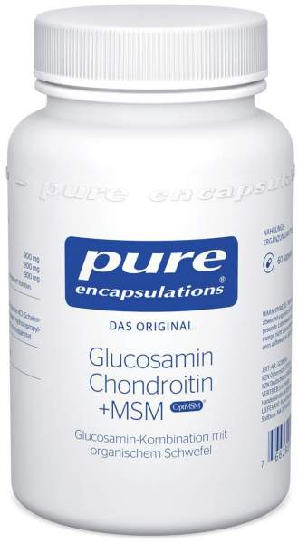 Pure Encapsulations Glucosamin+chondroitin+msm 60 Kapseln