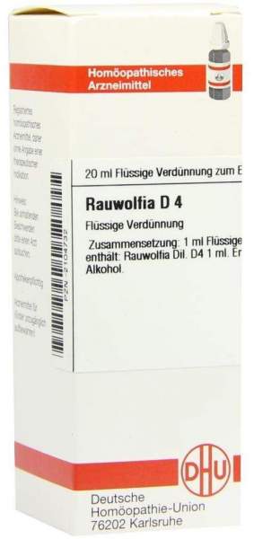 Rauwolfia D4 Dilution 20 ml Dilution
