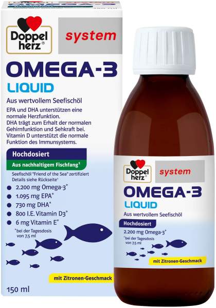 Doppelherz system Omega 3 150 ml Liquid