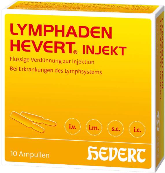 Lymphaden Hevert Injekt 10 Ampullen