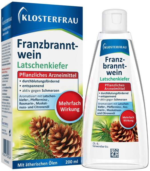 Klosterfrau Franzbranntwein Latschenkiefer Dosierflasche 200 ml