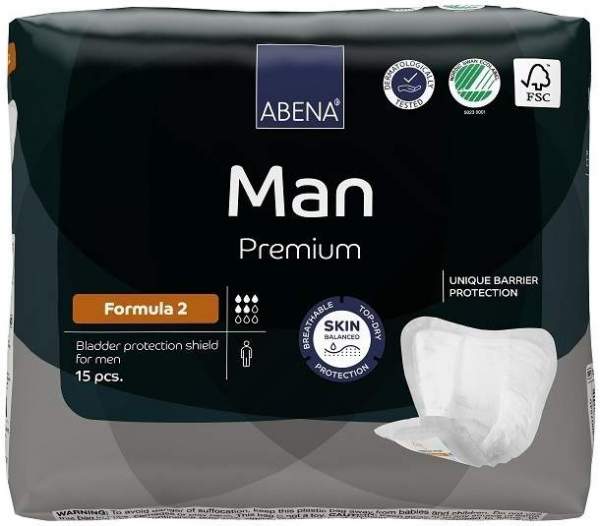 Abena Man Premium Formula 2 15 Einlagen