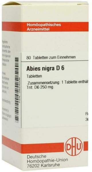 Dhu Abies Nigra D6 Tabletten