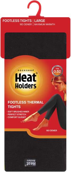 HeatHolders Thermo Beinwärmer Leggings Gr.L schwarz 1 Stück