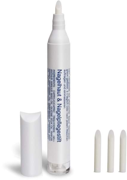 Nagelhaut- und Nagelpflegestift mit Kokos inkl. 3 Ersatzspitzen