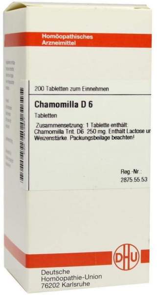 Dhu Chamomilla D6 200 Tabletten