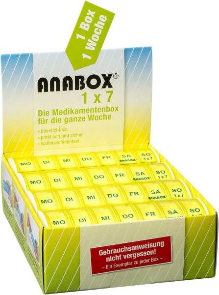 Anabox 1 X 7 Gelb 1 Stück