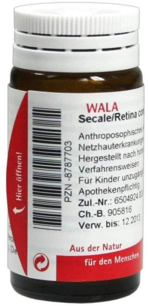Wala Secale Retina comp. 20 g Globuli