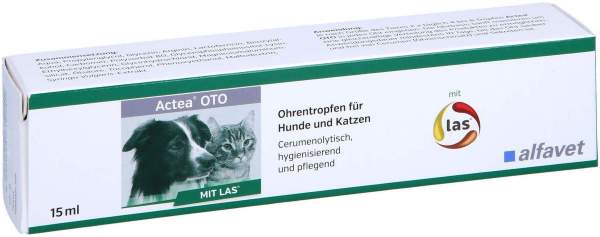 Actea Oto Ohrentropfen für Hunde und Katzen 15 ml