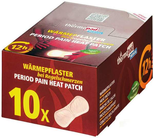 Thermopad Wärmepflaster bei Regelschmerzen 12h 10 Stück