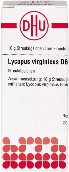Lycopus Virg. D 6 Globuli