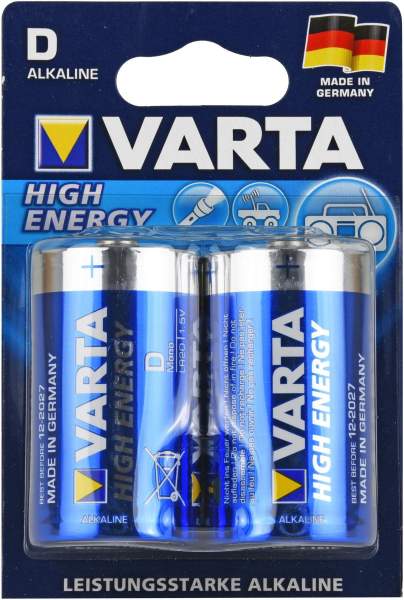 Batterien Mono Lr 20 D 4920 Varta High