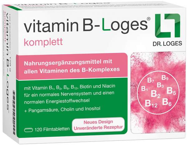 Vitamin B-Loges Komplett 120 Filmtabletten