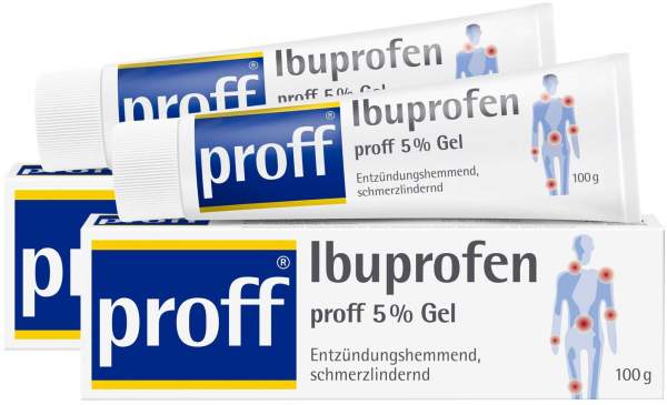 Ibuprofen proff 5% Gel 2 x 100 g