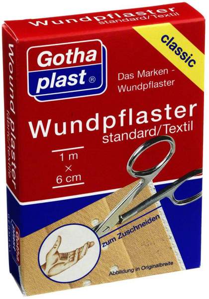 Gothaplast Wundpflaster Standard 1 M X 6 cm Euroaufhänger 1...