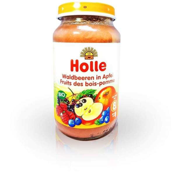 Holle Waldbeeren in Apfel 220 G Brei