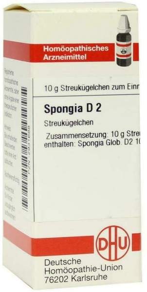 Dhu Spongia D2 10 G Globuli