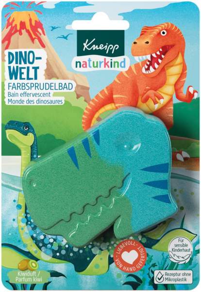 Kneipp Naturkind Farbsprudelbad Dinowelt 1 Stück