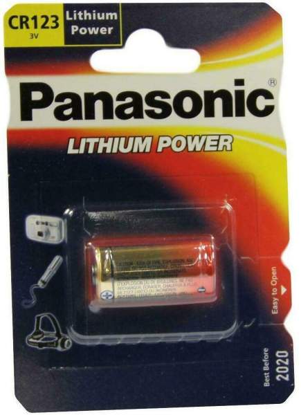 Panasonic Photo Power Batterien Lithium 3v Cr 123a