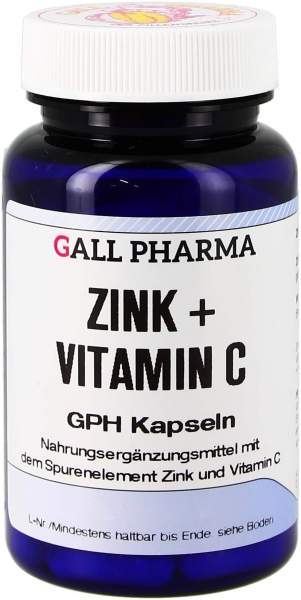 Zink + Vitamin C Gph Kapseln