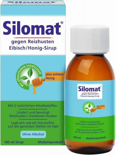 Silomat gegen Reizhusten Eibisch Honig Sirup 100 ml