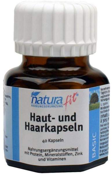Naturafit Haut- und Haarkapseln 40 Kapseln
