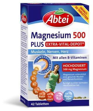 ABTEI Magnesium 500 Plus Tabletten