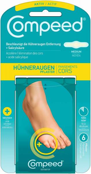 Compeed Hühneraugen Pflaster Plus 6 Stück