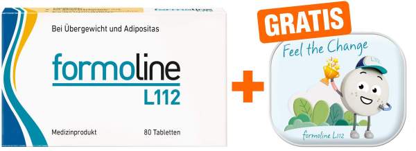 Formoline L 112 - 80 Tabletten + gratis Pillendose 1 Stück
