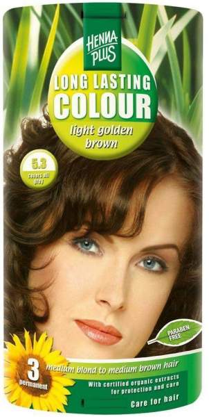 Hennaplus Long Lasting Light Golden Brown 5,3