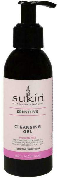 Sukin Sensitive Cleansing Gel 125 ml