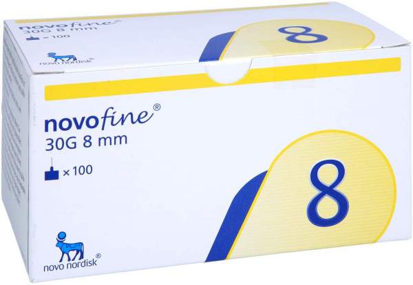 Novofine 8 Kanülen 0,30 X 8 mm 100 Kanülen