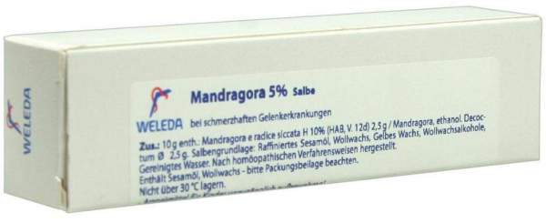 Weleda Mandragora 5% Salbe 25 G