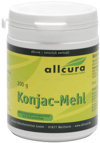 Allcura Konjac Mehl 200g