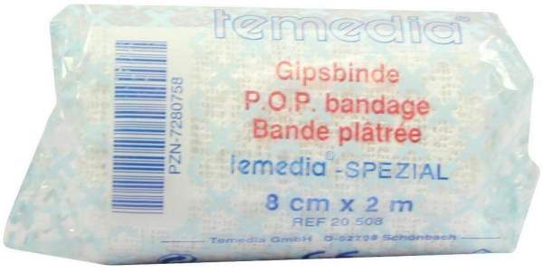 Gipsbinde Temedia Spezial 2 M X 8 cm 1 Binde