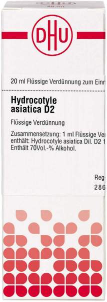 Dhu Hydrocotyle Asiatica D2 Dilution 20 ml