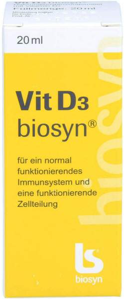 Vit D3 biosyn Tropfen zum Einnehmen 20 ml