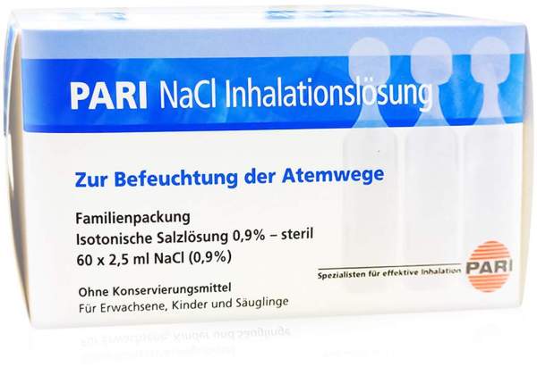 Pari Nacl Inhalationslösung Ampullen 60 X 2,5 ml