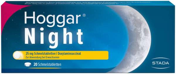 Hoggar Night 25 mg 20 Schmelztabletten