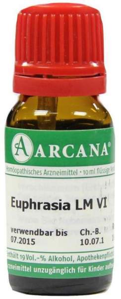 Euphrasia Lm 6 Dilution 10 ml