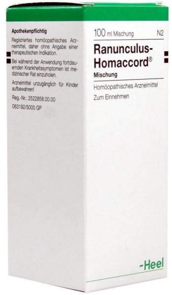 Ranunculus Homaccord 100 ml Tropfen