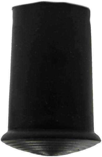 Krückenkapsel Gr.1 18mm Schwarz