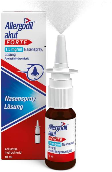 Allergodil akut forte 1,5 mg je ml 10 ml Nasenspray