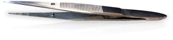 Pinzette Splitter Spitz Rostfrei 9 cm