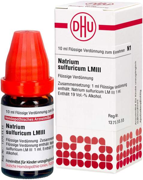 Natrium Sulfuricum Lm 3 10 ml Dilution