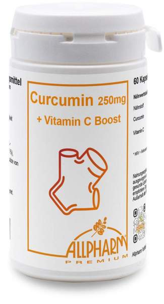 Curcumin 250 mg Allpharm 60 Kapseln