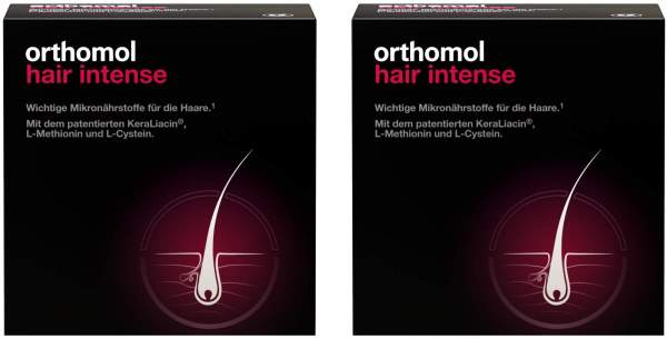 Orthomol Hair Intense Kapseln 2 x 90 Tagesportionen